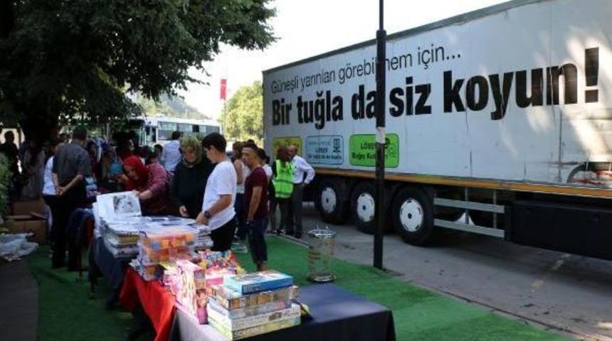 L&ouml;sev'in 'iyilikler Tır'ı Zonguldak'ta