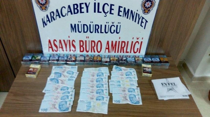 Sahte Para İle Sigara Alınca Yakalandılar