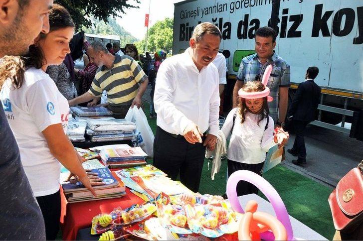 Lösev "iyilikler Tırı” Kdz. Ereğli’ye Geldi G3