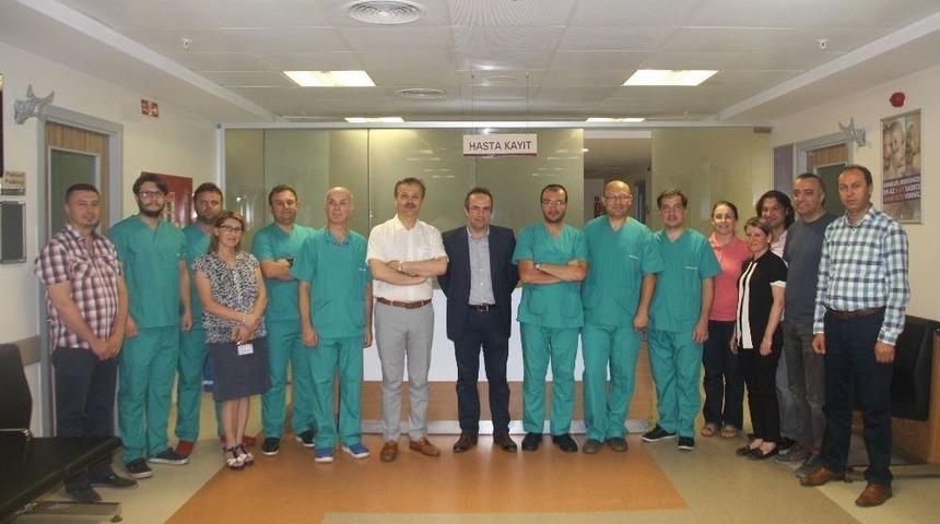 Bursa Kamu Hastanelerinde İlk Organ Nakli Ger&ccedil;ekleşti.