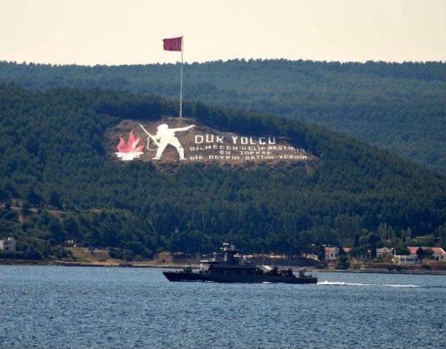 Abd Savaş Gemileri Çanakkale Boğazı'ndan Geçti