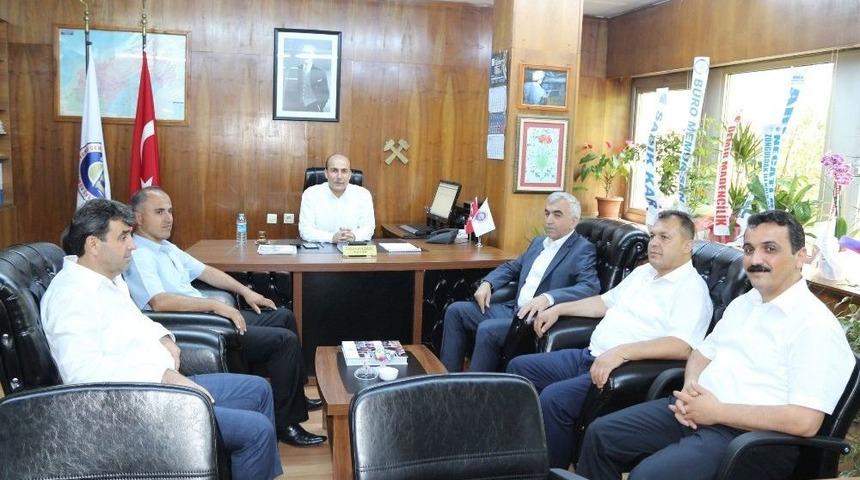 Gmis Y&ouml;netimi, Ttk&rsquo;da G&ouml;reve Atanan Y&ouml;neticileri Ziyaret Etti