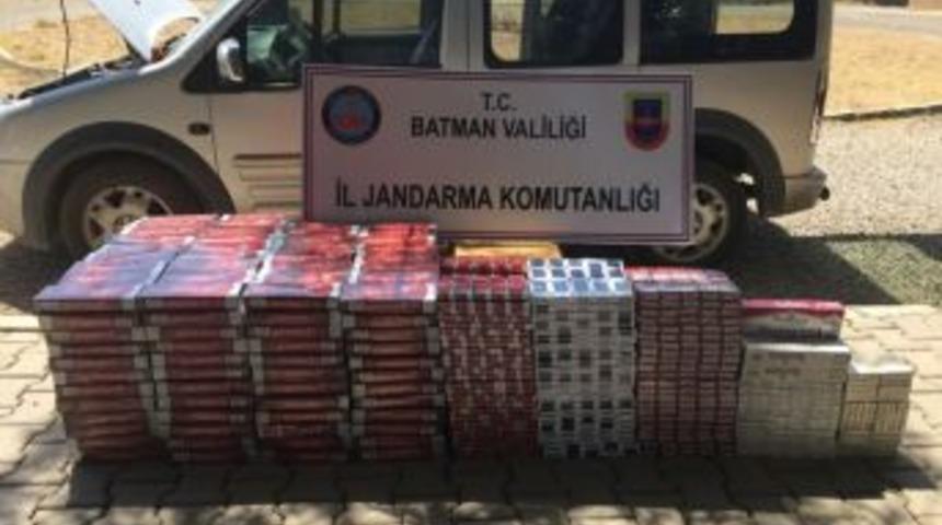 Batman&rsquo;da 5 Bin 900 Paket Ka&ccedil;ak Sigara Ele Ge&ccedil;irildi