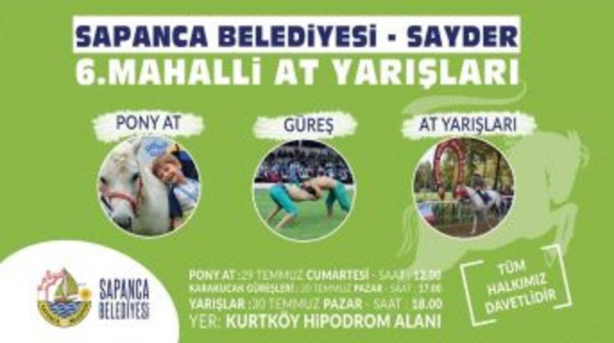 Sapanca&rsquo;da Mahalli At Yarışları Başlıyor