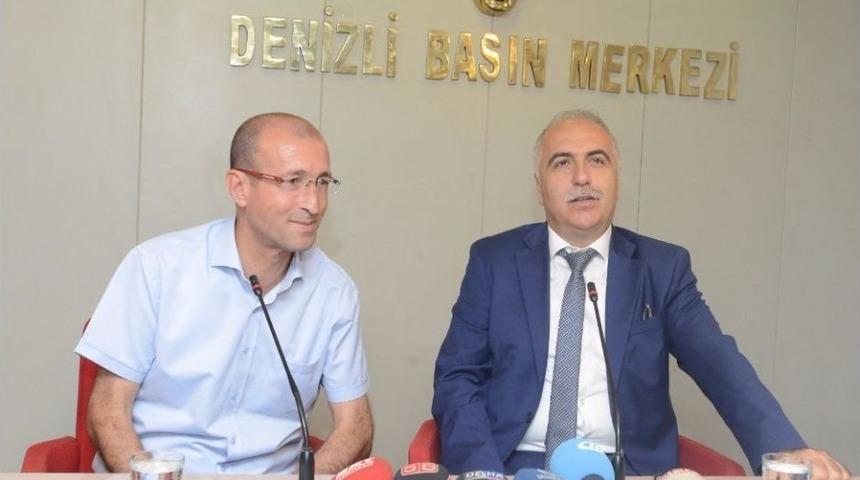 Vali Karahan&rsquo;dan Denizli Gazeteciler Cemiyeti&rsquo;ne Ziyaret