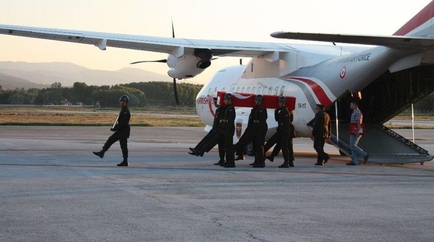 Şehit Akdağ&rsquo;ın Naaşı Memleketi Tokat&rsquo;a Getirildi