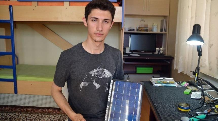 (&ouml;zel Haber) Malatyalı Gen&ccedil; Portatif Şarj Cihazı Yaptı
