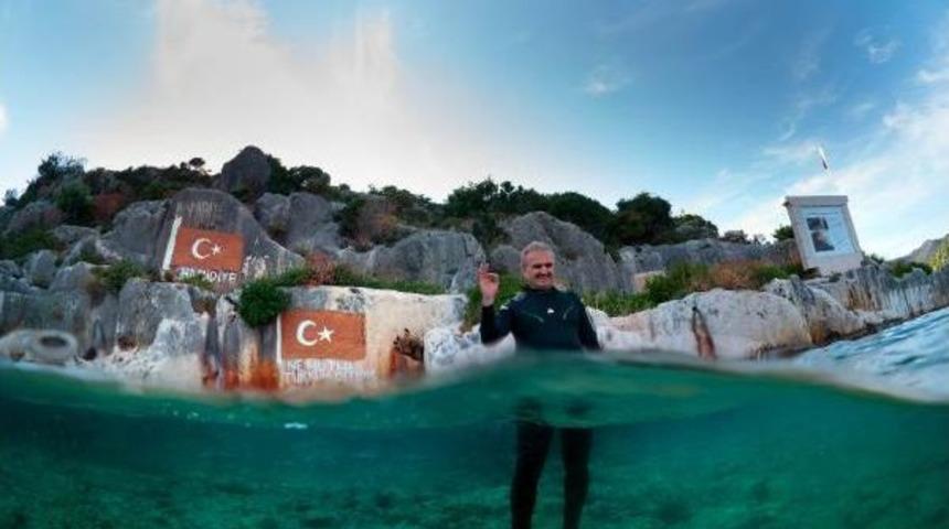 Kekova'daki Batık Kent, Kontroll&uuml; Dalışa A&ccedil;ılıyor