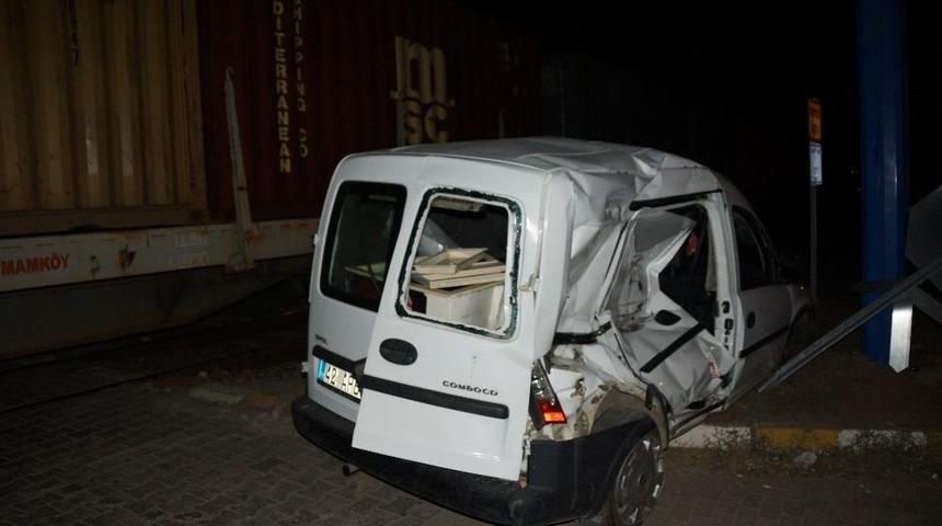 Aydın&rsquo;da Tren Kazası; 1 Yaralı