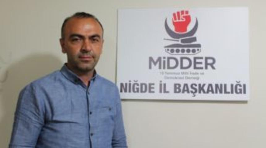 Niğde Midder Kud&uuml;s&rsquo;teki M&uuml;sl&uuml;manlara Yapılan Zulm&uuml; Kınadı