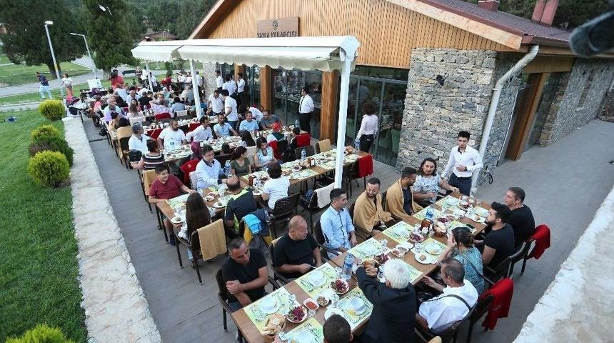 Denizli B&uuml;y&uuml;kşehir Basın &Ccedil;alışanlarını Ağırladı