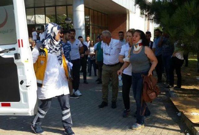 Gölcük'te Sınav Yolunda Zincirleme Kaza: 6 Yaralı