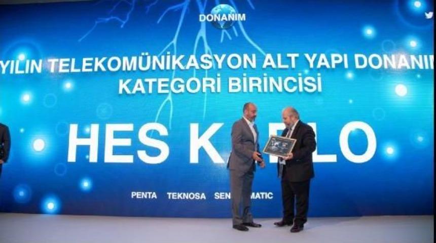 İlk 500 Bilişim Şirketi Araştırması&rsquo;Nda Hes Kablo&rsquo;Ya Iki Birincilik &Ouml;d&uuml;l&uuml;