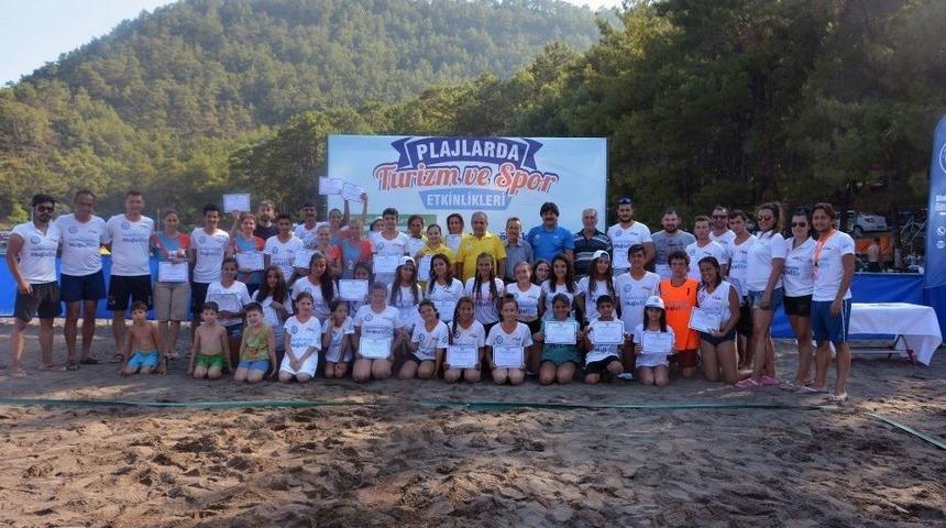 Plajlarda Turizm Ve Spor Etkinlikleri Sona Erdi