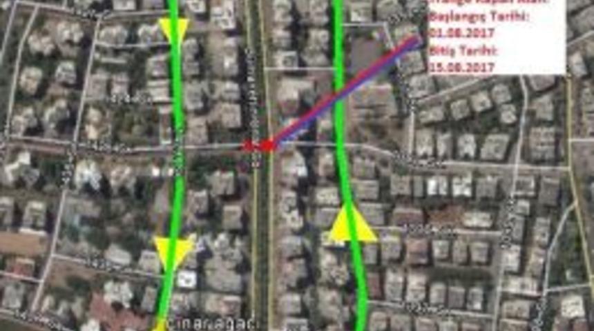 Burhanettin Onat Caddesi Trafiğe Kapanıyor