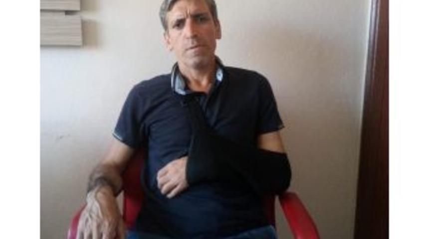 M&uuml;şterinin Bı&ccedil;ak Darbesiyle &Ouml;nce Sakat Sonra Işsiz Kaldı