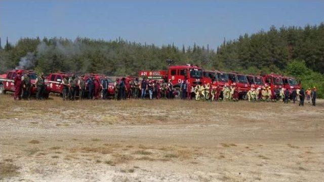 Bursa’Da Nefes Kesen Orman Yangını Tatbikatı