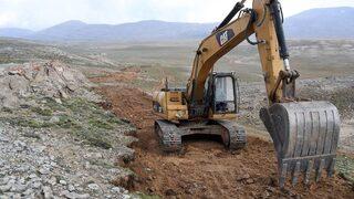 Mersin’de 3 Bin Metre Rakımda Yol Yapım Çalışması