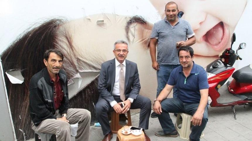 Başkan K&ouml;şker, Gebzelilerle Buluşmayı S&uuml;rd&uuml;r&uuml;yor