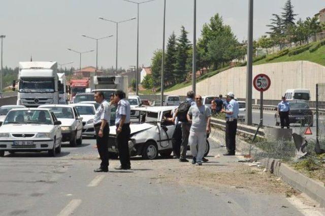 Eskişehir’De Trafik Kazası: 1 Yaralı