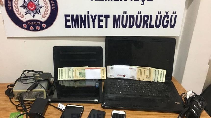 Antalya&rsquo;da Kredi Kartı Dolandırıcılığı