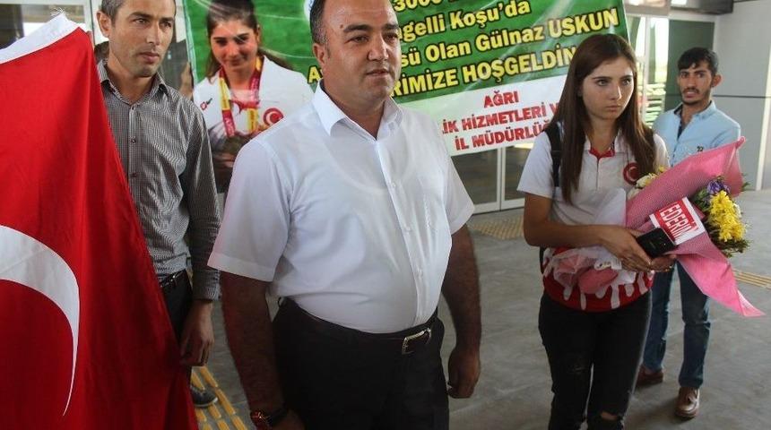 Ağrılı G&uuml;lnaz Uskun Avrupa 3&rsquo;&uuml;nc&uuml;s&uuml; Oldu