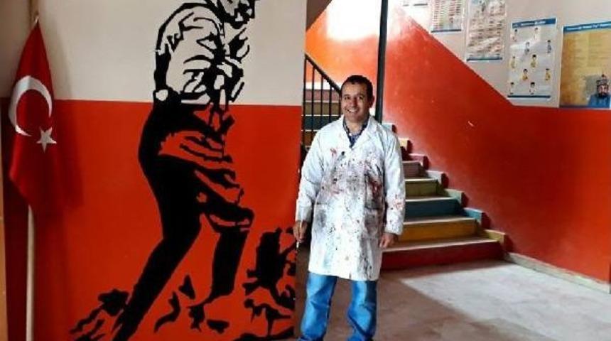 Resim &Ouml;ğretmeninden &Ouml;rnek &Ccedil;alışma