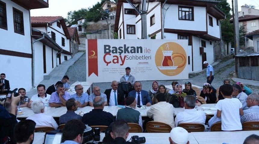 &lsquo;başkan İle &Ccedil;ay Sohbetleri&rsquo; Hisarardı Mahallesiyle Devam Etti