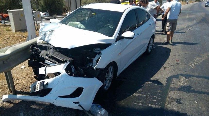 Milas&rsquo;ta Trafik Kazası: 1 Yaralı