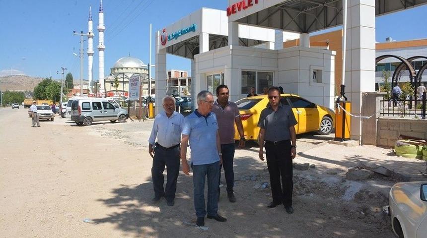 Başkan Acar Alt Yapı &Ccedil;alışmalarını Yerinde İnceledi