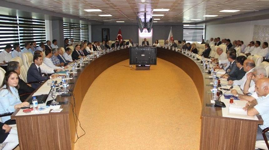 Koordinasyon Kurulu Vali Kalkancı Başkanlığında Toplandı