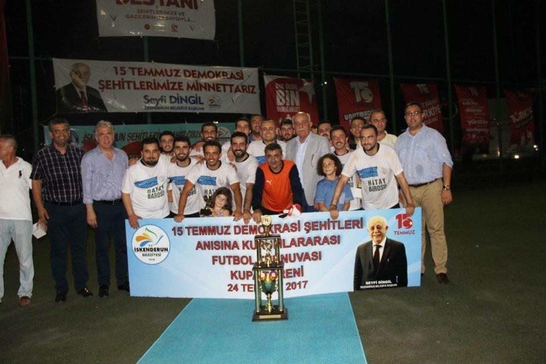 İskenderun&rsquo;da 15 Temmuz Şehitleri Futbol Turnuvası