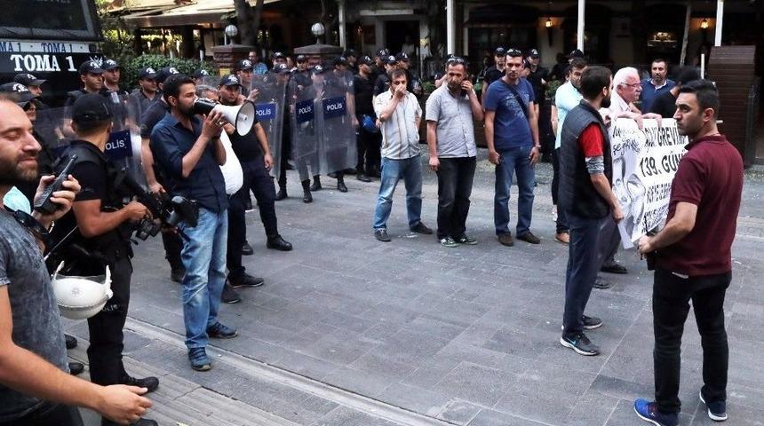 Başkent&rsquo;te G&uuml;lmen Ve &Ouml;zak&ccedil;a Eyleminde 2 Kişi G&ouml;zaltına Alındı