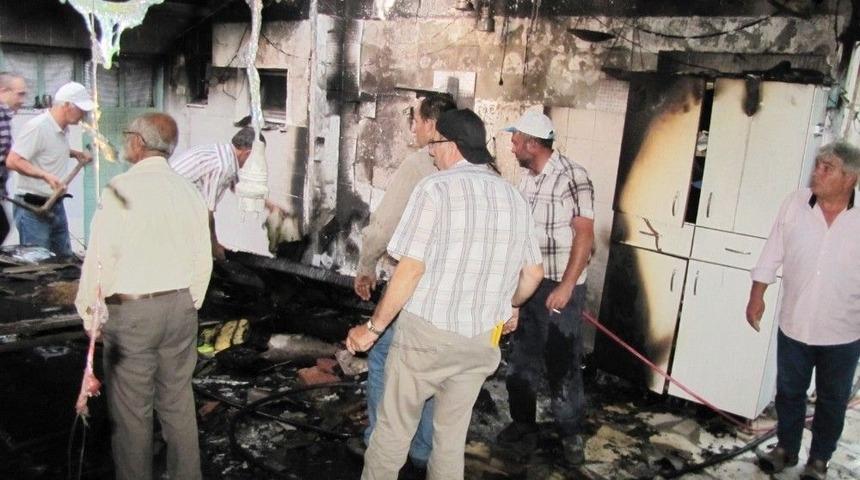 Hisarcık&rsquo;taki Yangın Korkuttu