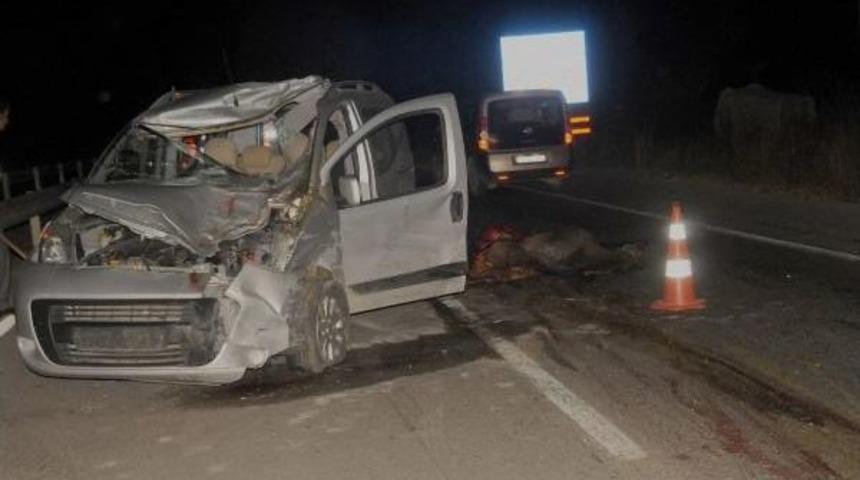 Hafif Ticari Ara&ccedil; Ata &Ccedil;arptı : 1 Yaralı