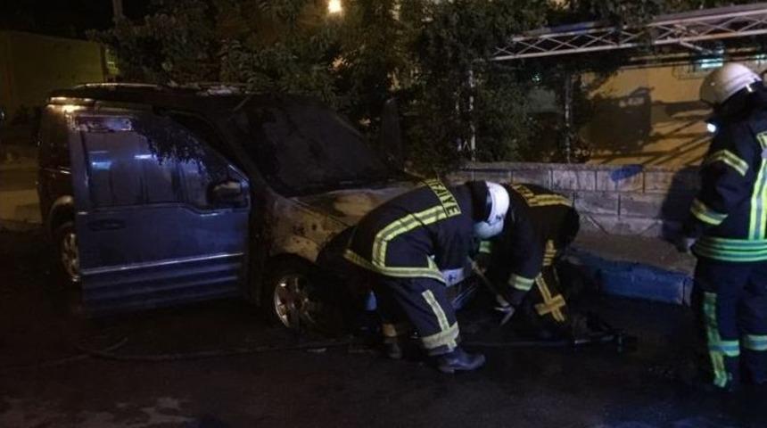 Karaman&rsquo;da Ara&ccedil; Yangını