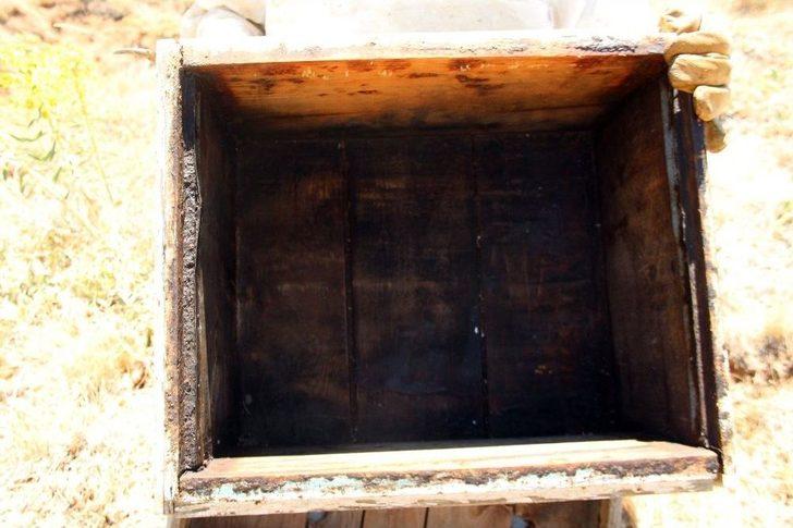 Pes Dedirten Hırsızlık, Arı Kovanlarından Balları Çaldılar G3