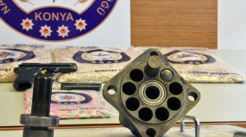 Piston I&ccedil;inde Uyuşturucu Hap Ihracatı