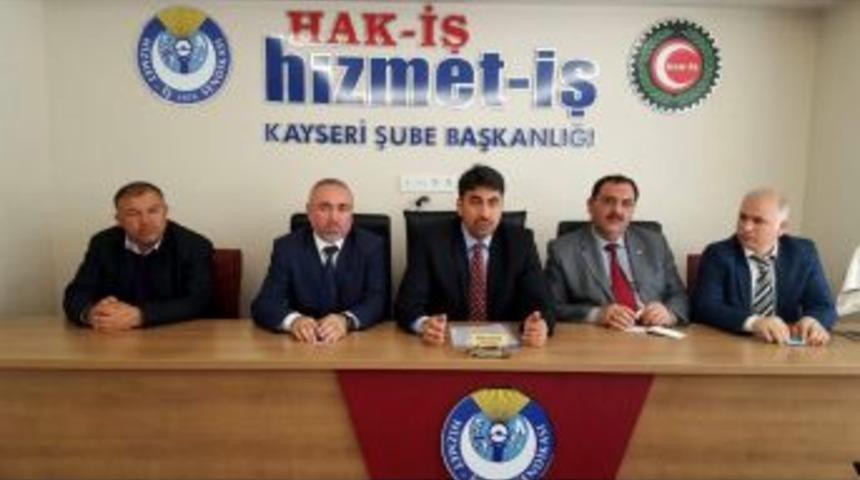 Hizmet İş Şube Başkanı &Ccedil;elik: &ldquo;kamuda &Ccedil;alışan 726 Bin Taşeron İş&ccedil;inin Sessiz &Ccedil;ığlıklarına Kulak Verilmesini İstiyoruz&rdquo;