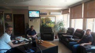 Başkan Yaman, Eski Belediye Başkanıyla Bir Araya Geldi