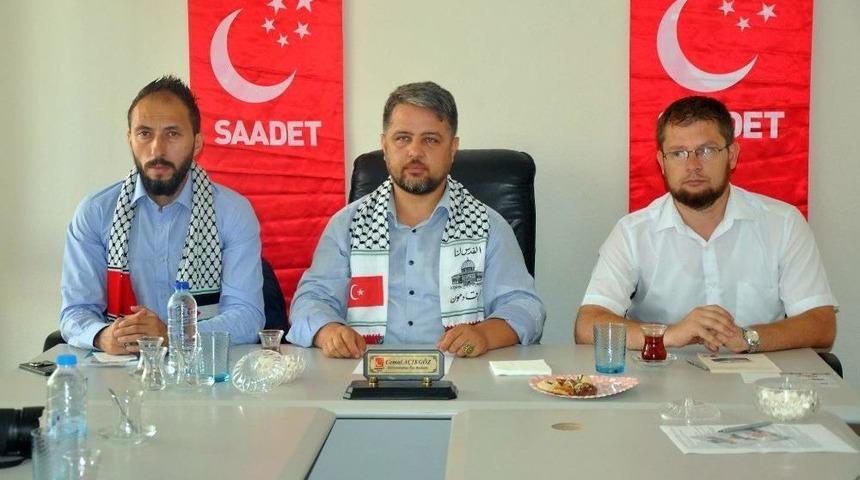 &rsquo;b&uuml;y&uuml;k Kud&uuml;s Mitingi&rsquo;ne &Ccedil;ağrı