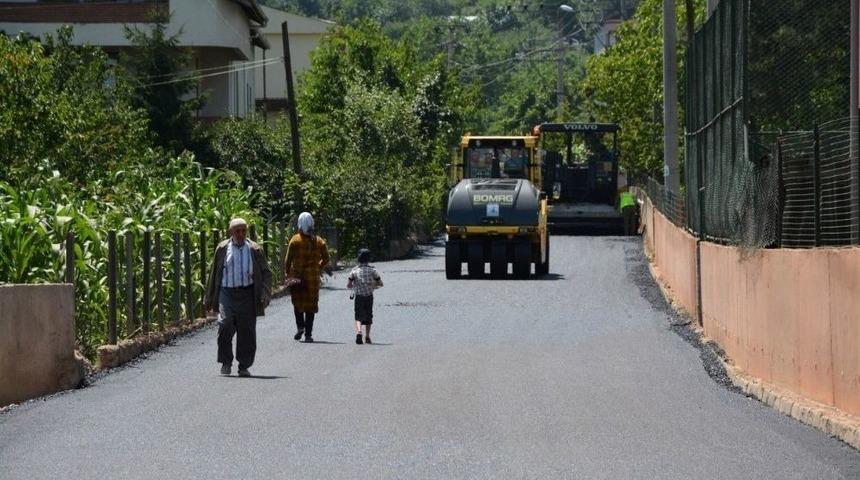 Nusretiye Mahallesi&rsquo;nin Sokakları Asfaltlandı