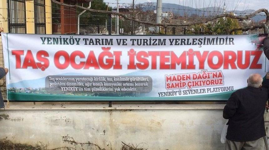 Yenik&ouml;y&rsquo;de Taş Ocağı Tartışması