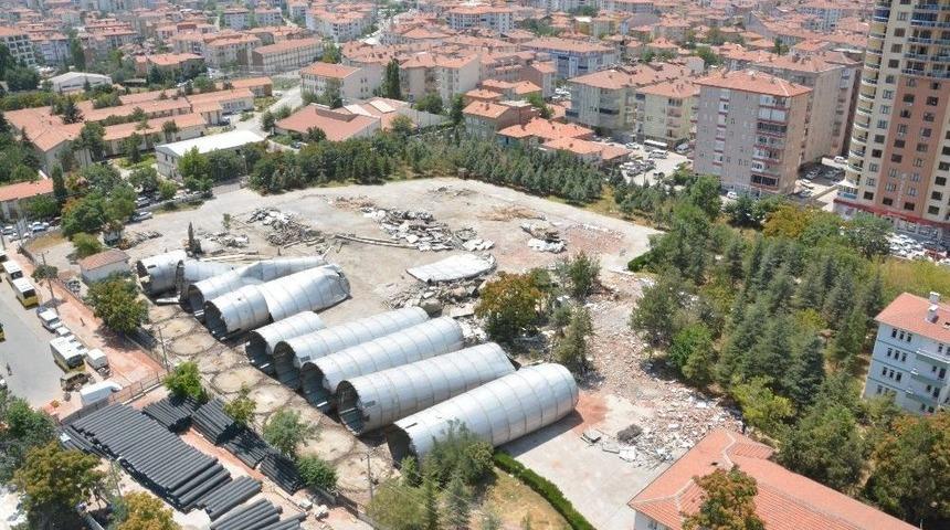 Aksaray&rsquo;da Siloların Son Kulesi De Yıkıldı