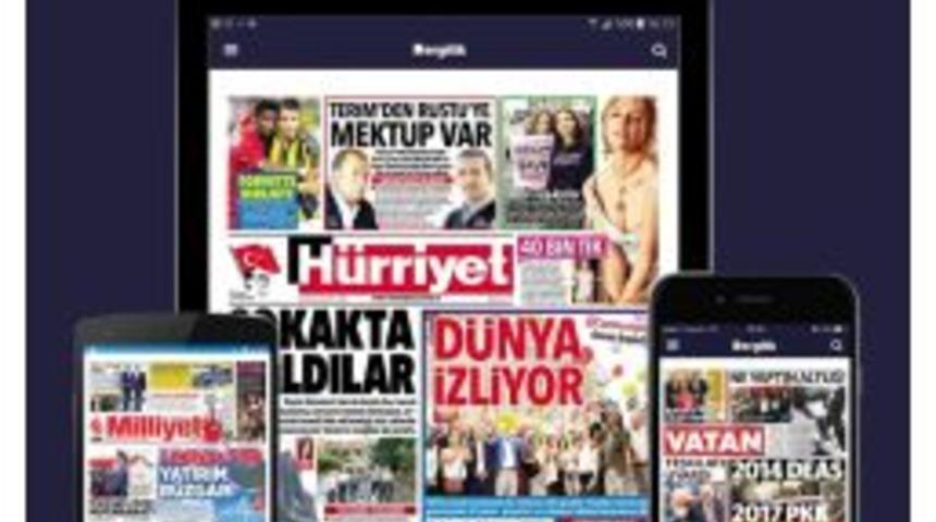 Dergilik Uygulamasına Gazeteler Eklendi