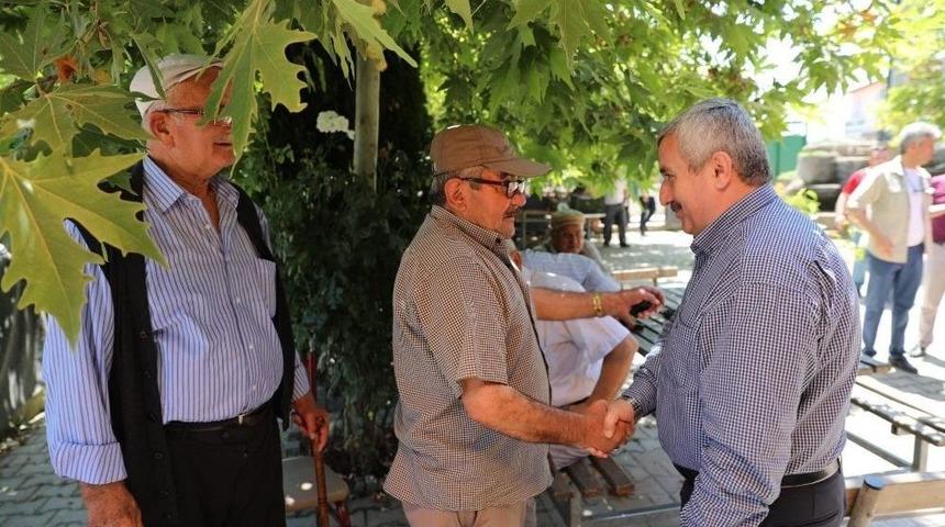 Başkan Baran, Esnaf Ve Vatandaşları Ziyaret Etti