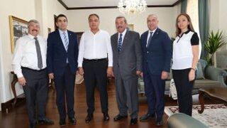 Gto’dan Komşu İlin Valisine Hayırlı Olsun Ziyareti