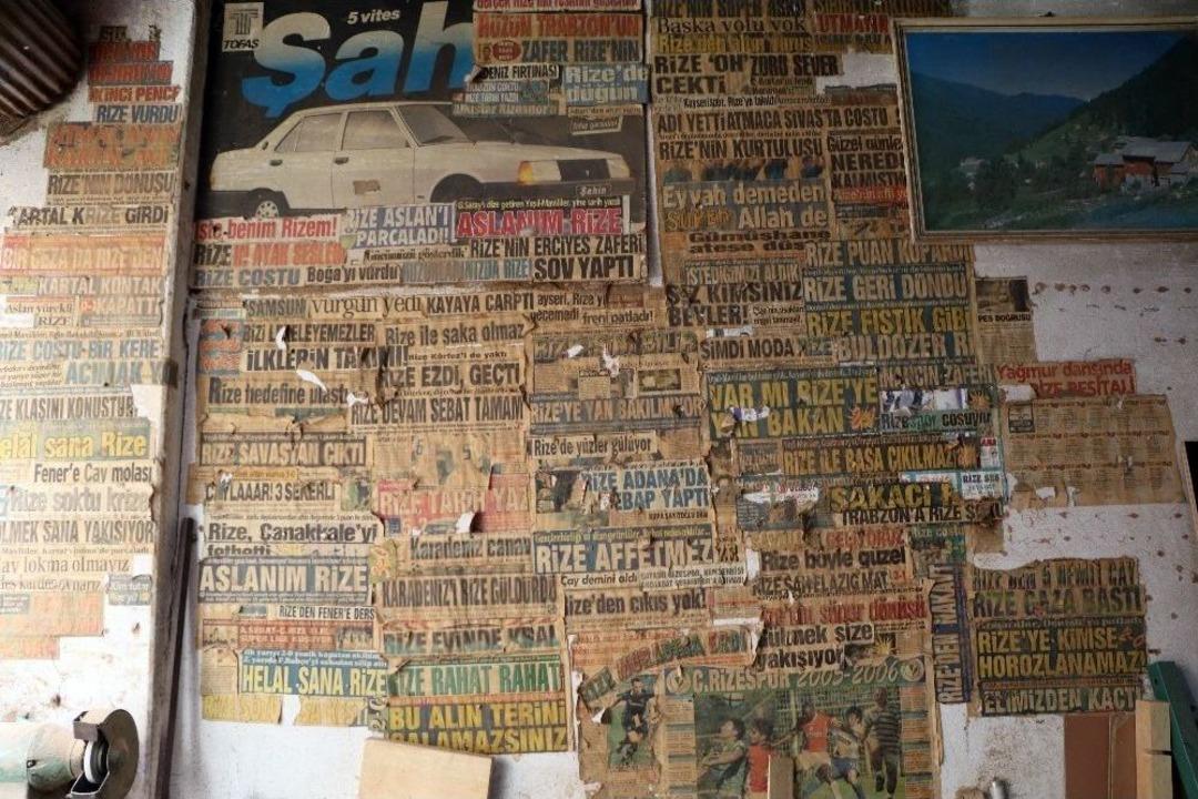 Rizeli Fanatik Taraftardan İlgin&ccedil; Koleksiyon