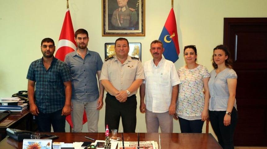 Albay Sel&ccedil;uk Yıldırım&rsquo;a Veda Ziyareti