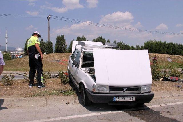 Yaralamalı Kazada Faciadan Dönüldü